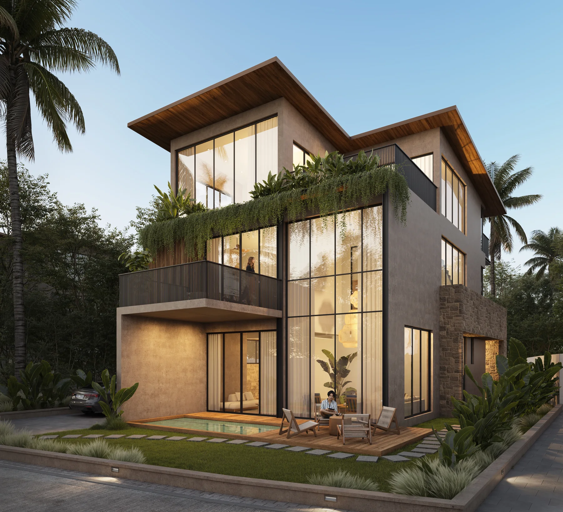 Calidora villa exterior